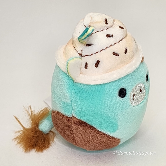 INGEBORG 🐮 Chocolate Mint Milkshake Cow Crossover Series 2 Squishmallow ☆ NWT ☆ - Picture 7 of 8